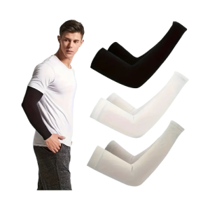 Beat the Heat & Sun: Breathable Ice Silk Arm Sleeves (Unisex)