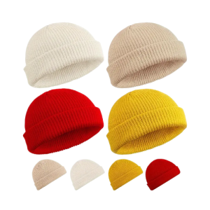 Cozy Comfort: Unisex Knit Beanie with Rolled Edge (Keeps You Warm)