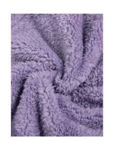 Solid Fuzzy Lounge Pants, Warm & Soft Elastic Waistband Pants, Women Loungewear