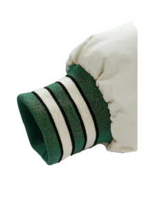 Men's Casual Warm Padded Coat, Chic Color Block Hooded Jacket