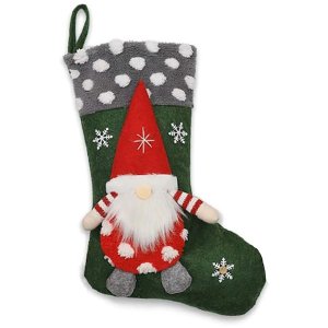 Irish Fair Meadow Christmas Tree Sock Santa's Gift Sock