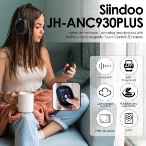 Siindoo ANC TWS Premium Headphones