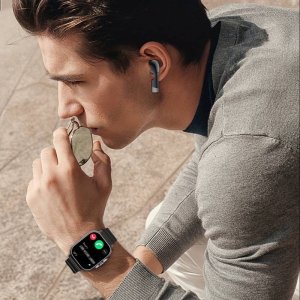 D8 2-in-1 Premium Smart Watch & TWS Earbuds