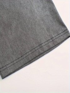 Secret Shield 3-Piece Men's 100% Cotton Loose-Fit T-Shirts in Solid Colors - Casual Short Sleeve Crew Neck, Machine Washable