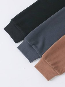 Secret Shield 3 Sets Women's Solid Casual Lounge Set - Long Sleeve Round Neck Top & Jogger Pants