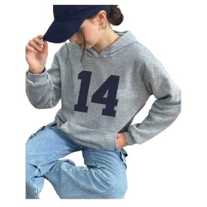 Prestige Edit Number 14 Graphic Printed Hoodie