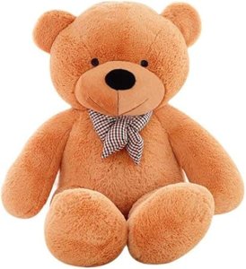P A  Premium Quality Giant Stuffed Teddy Bear Stuffed (100 cm Mustard)
