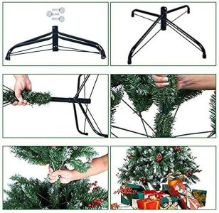 P A Pinecone and Berries Christmas Tree 150cm