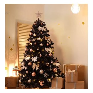 The Prestige Edit 180cm Black Iridescence christmas  Tree
